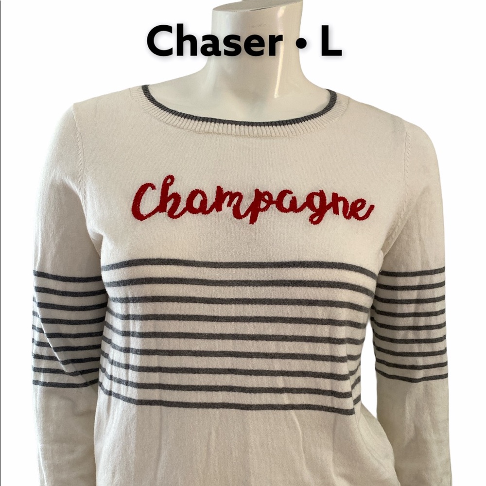 Chaser Champagne Sweater • LARGE